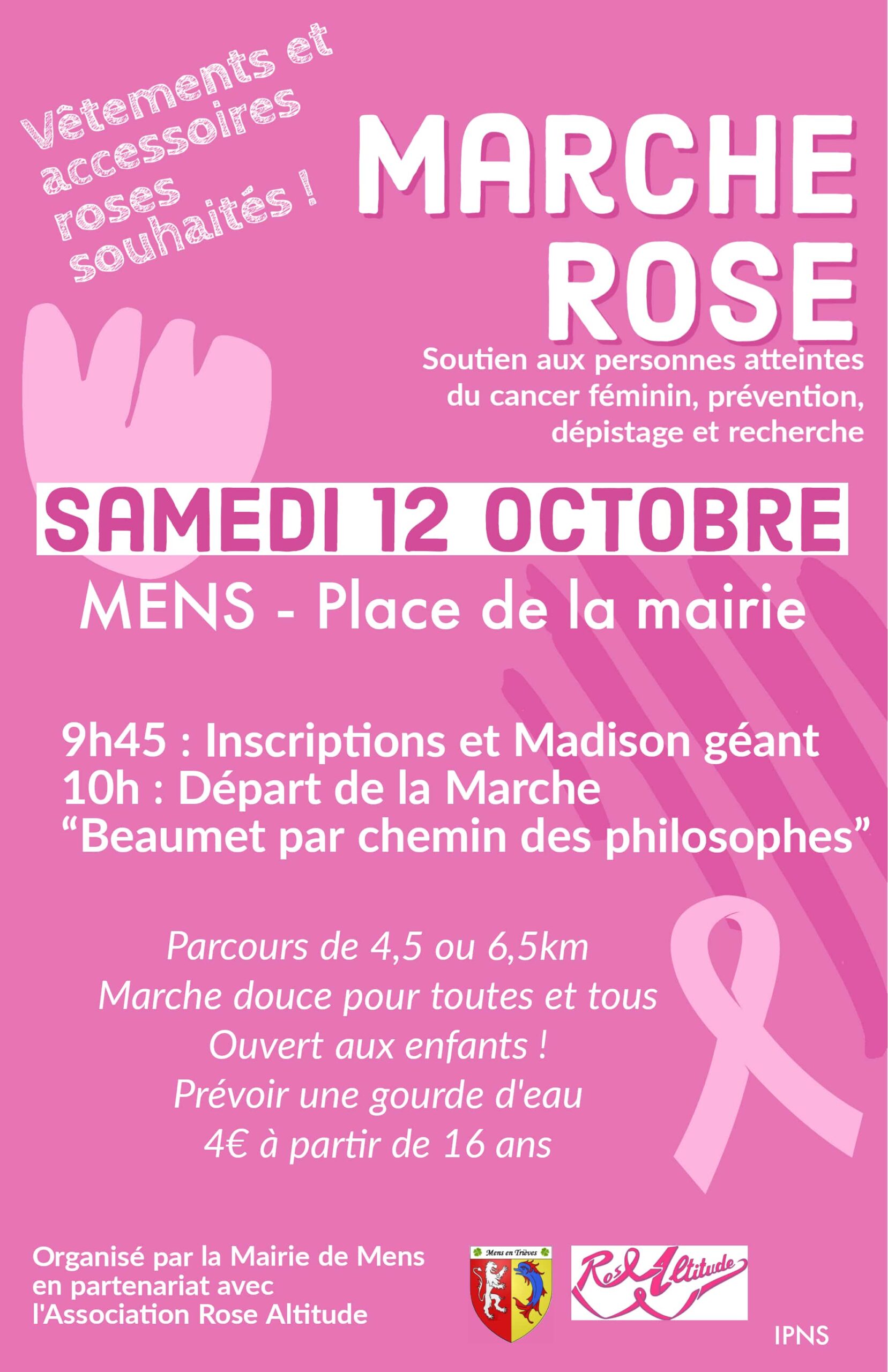 Affiche Octobre rose 2024